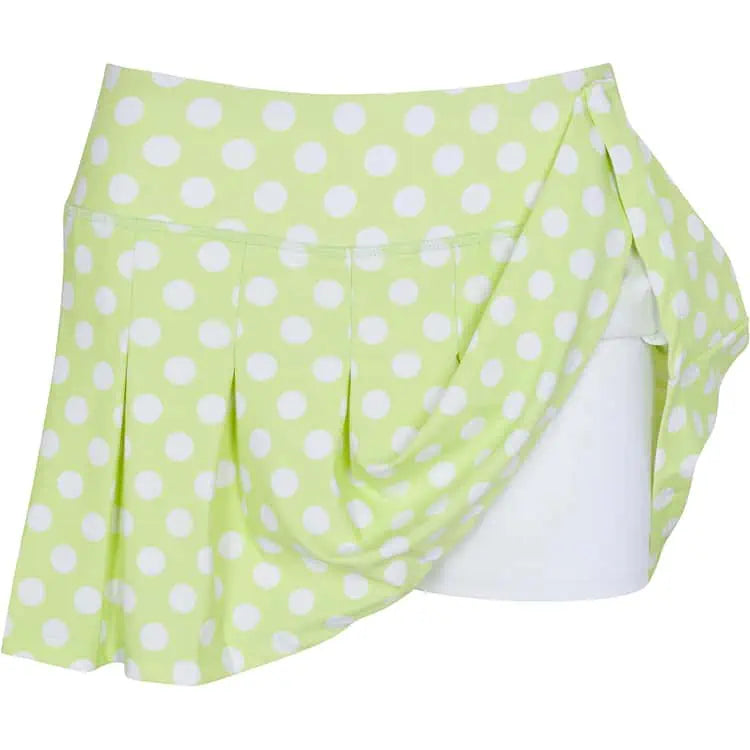 Pleated Skirt W/Wht-Sherbert : M