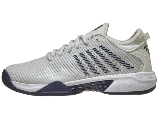 K-Swiss Hyper Court Express WIDE 22E M - Gray/White/Peacoat *