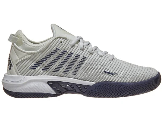 K-Swiss Hyper Court Express WIDE 22E M - Gray/White/Peacoat *