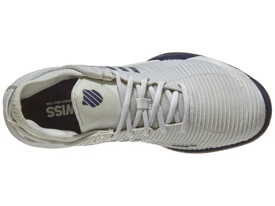 K-Swiss Hyper Court Express WIDE 22E M - Gray/White/Peacoat *