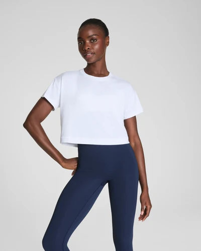 Spanx cropped tee ^