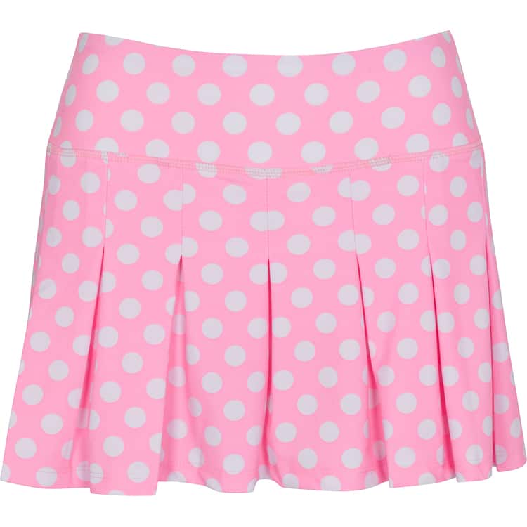 Pleated Skirt W/Wht-Sherbert : S