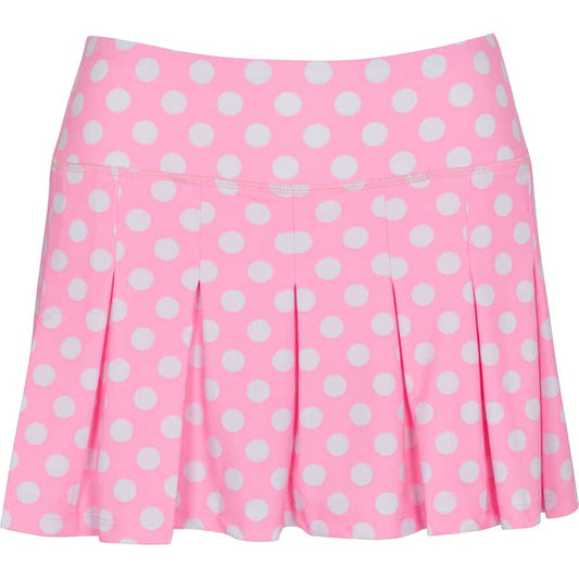 Pleated Skirt W/Wht-Sherbert : S