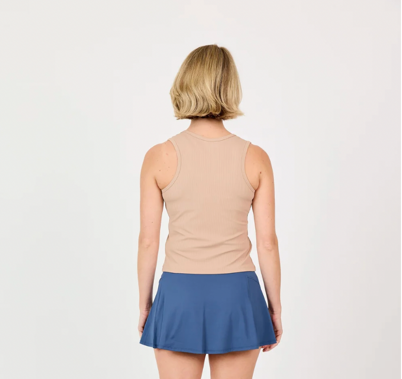 Sofibella Quiet Force Racerback Tank