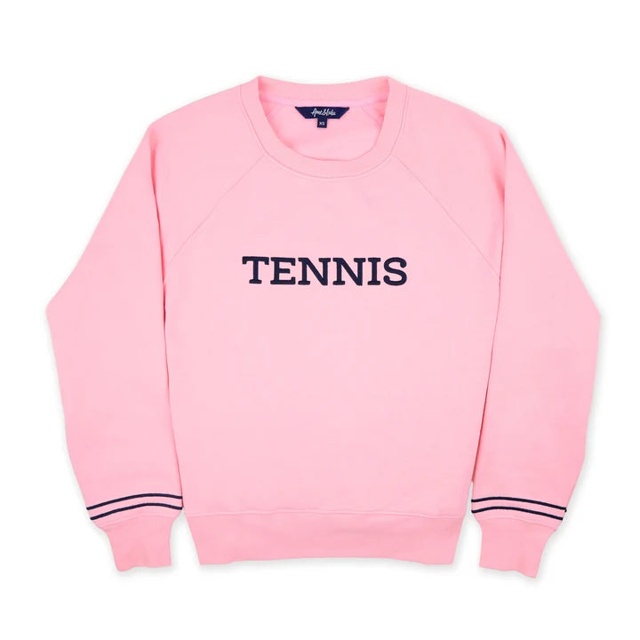 Ame & Lulu Tennis Stitched Women's Sweatshirt ^