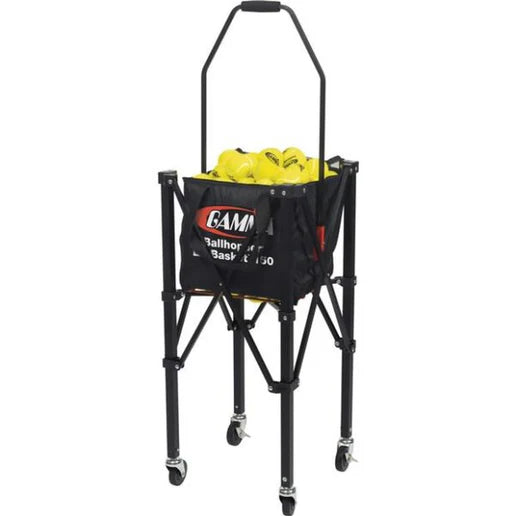 Gamma EZ Travel Cart 150 + EZ Basket Tennis Ballhopper Combo