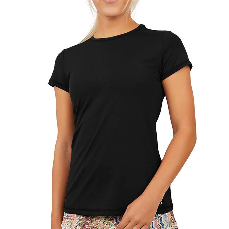 short sleeve shirt-Black : XS